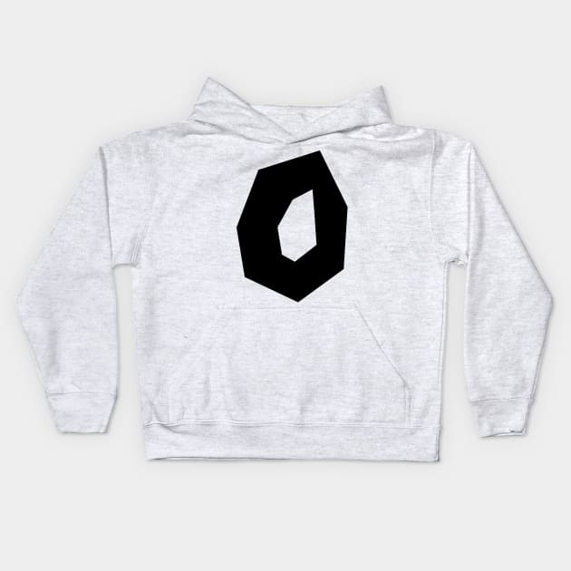 Syymbols Polygon Kids Hoodie by Syymbols